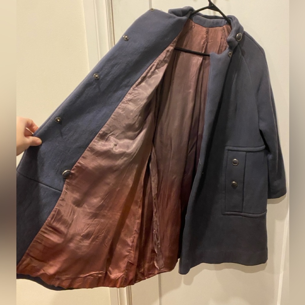Vintage union made Women's navy Coat - Picture 7 of 16